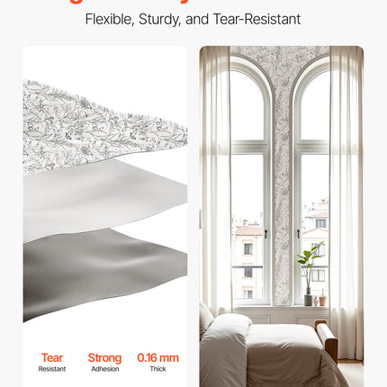 Peel And Stick Wallpaper, 17.7 X 393.7 Inch Contact Paper White Line A