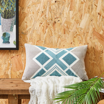 Simple Embroidered Cushion Embroidered Pillow Cover