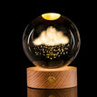 Cloud Rain / 6cm Crystal Ball Base