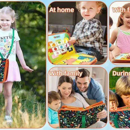 Wonderland Montessori Parish Toys Interactive Cloth Storybook - Inspiring Educational Adventure