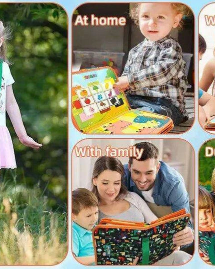 Wonderland Montessori Parish Toys Interactive Cloth Storybook - Inspiring Educational Adventure