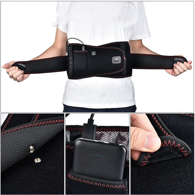Peekaboo Studio Warm Red Light Heating Belt - Adjustable & Soothing Re