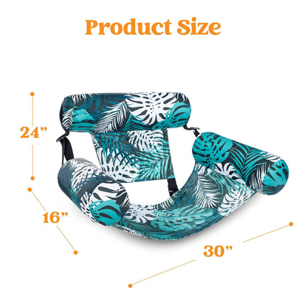 Peekaboo Studio Inflatable Floating Hammock - Durable & Portable Pool