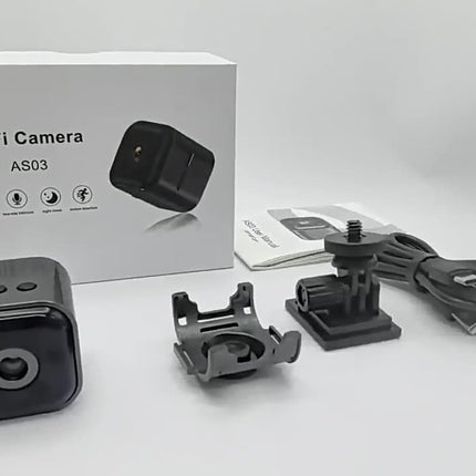 Peekaboo Studio AS03 HD Night Vision WiFi Security Camera, Voice Contr