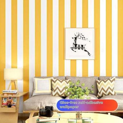 Peekaboo Studio Self-Adhesive Vertical Stripe Wallpaper - Removable &