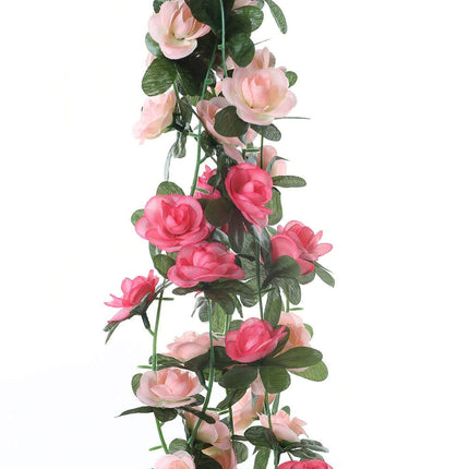 Peekaboo Studio Artificial Rose Flower Vine - Realistic & Durable Desi