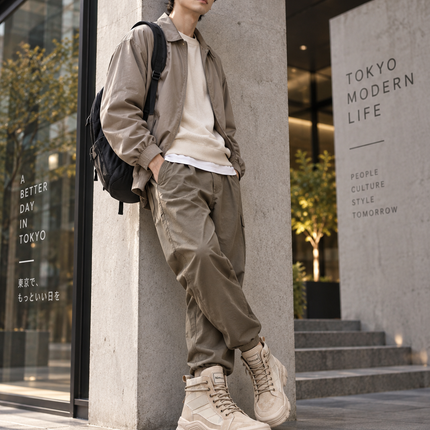 Men's High-Top Martin Boots — Non-Slip, Wear-Resistant Work Boot
