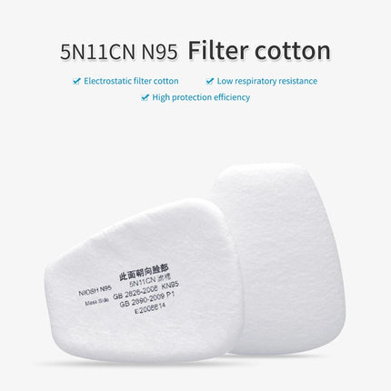 Peekaboo Studio Original 6200 Reusable Half Face Respirator with Fog-p