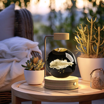 Peekaboo Studio Cosmic Dinosaur Night Light - USB Powered & Warm Glow