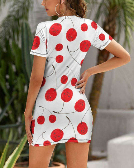 Versatile Elegant White Wrap Dress for Any Event