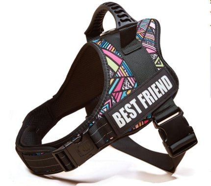 Peekaboo Studio Explosion-Proof Chest Harness Pet Leash - Durable & Sa