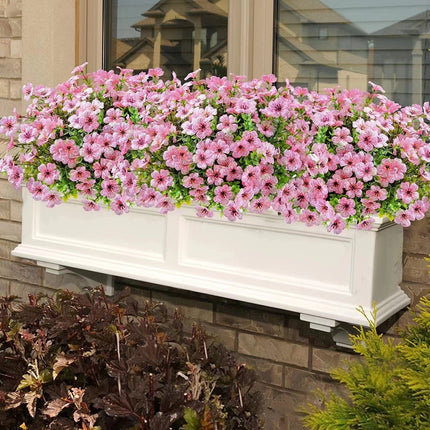 Peekaboo Studio Artificial Violet Flower Bouquet - Elegant Home Decor