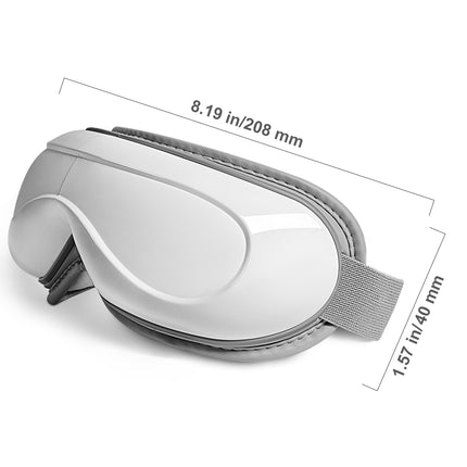 VEVOR Heated Eye Massager - 5 Modes, Bluetooth Music, Foldable Design