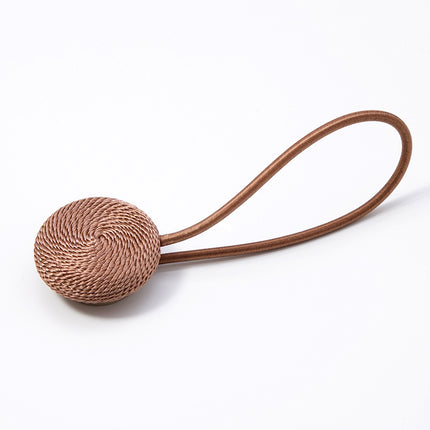 Magnetic Curtain Tiebacks with Snap Closure – 6 Colours