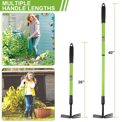Peekaboo Studio Telescopic Handle Hoe - Adjustable Length & Ergonomic