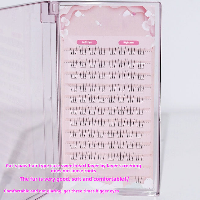 Peekaboo Studio Kitten's Paw Lower Eyelashes - Large Capacity, Natural