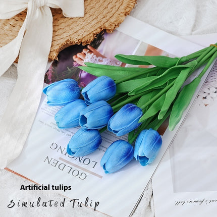 Peekaboo Studio Tulip Artificial Flower Arrangement - Realistic & Vibr