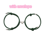 Dark green with envelope