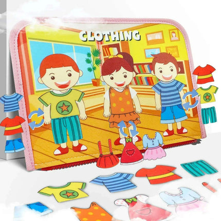 Wonderland Montessori Parish Toys Interactive Cloth Storybook - Inspiring Educational Adventure