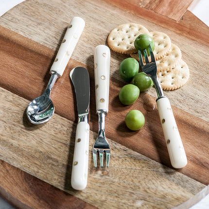 Room and Decor S 5-Piece Multicolor Steel Cutlery Set in Box, Durable