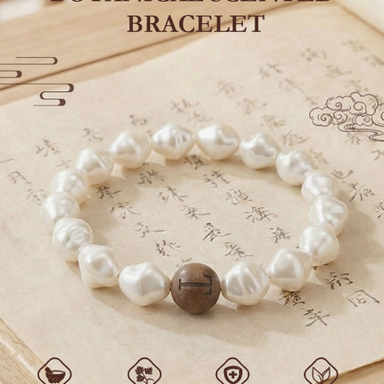 Ginseng, Lotus & Goji Berry Herbal Bracelet, TCM Botanical | Très Elite