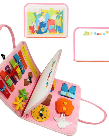 Wonderland Montessori Parish Toys Interactive Cloth Storybook - Inspiring Educational Adventure