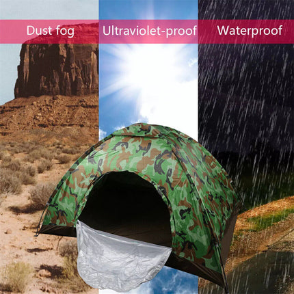 1–2 Person Hiking Tent — Waterproof, Lightweight & Easy Setup