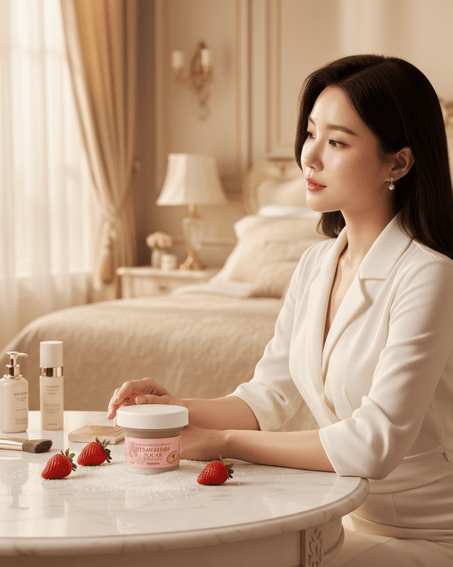 Strawberry Sugar Glow Revitalizing Facial Treatment