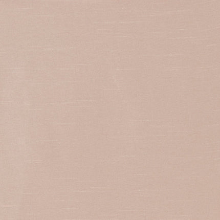 Room and Decor Lightweight Faux Silk Valance with Beads, Blush 50x26