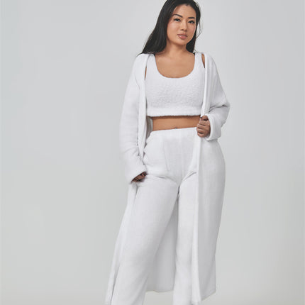 Cozy Pajama Set, 3 Piece Lounge Set, Cute Loungewear, Warm Suit Sets,