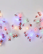 Santa Claus Colorful Light