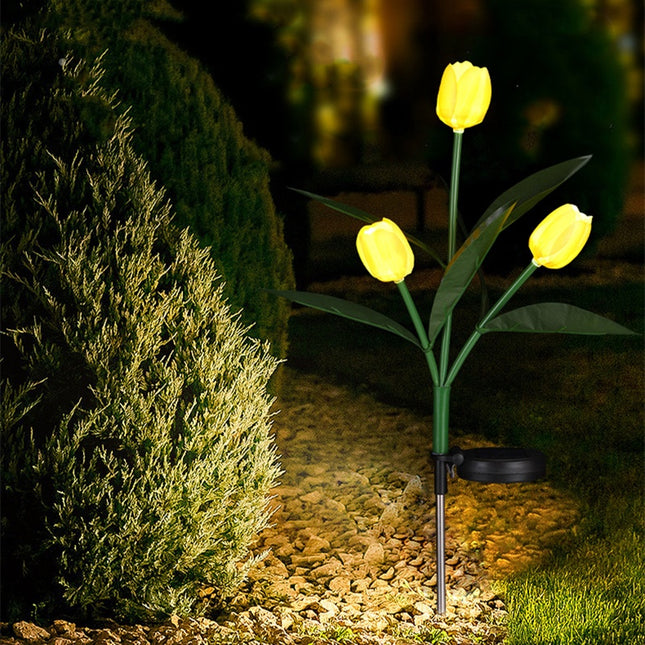 Peekaboo Studio Solar Tulip Lawn Lamp - Eco-Friendly & Weatherproof