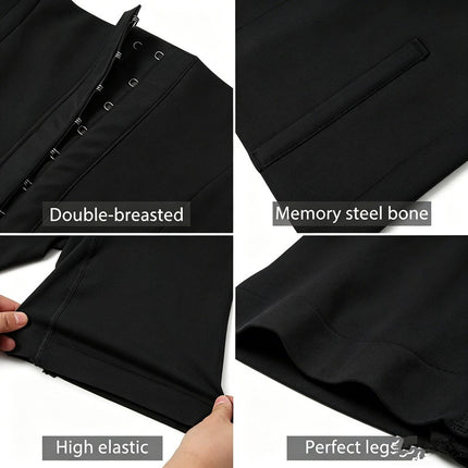 Peekaboo Studio High Waist Tummy Control Shapewear Shorts, Plus Size,
