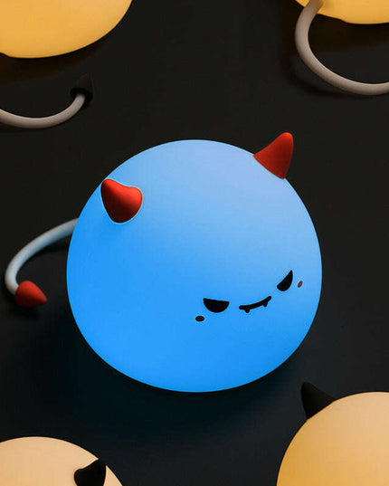 Monster Small Night Lamp Rechargeable Halloween Atmosphere Silicone Pat Lamp