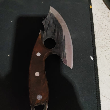 Forging Multifunctional Boning Knife With Cutout Design For Easy Bone Picking