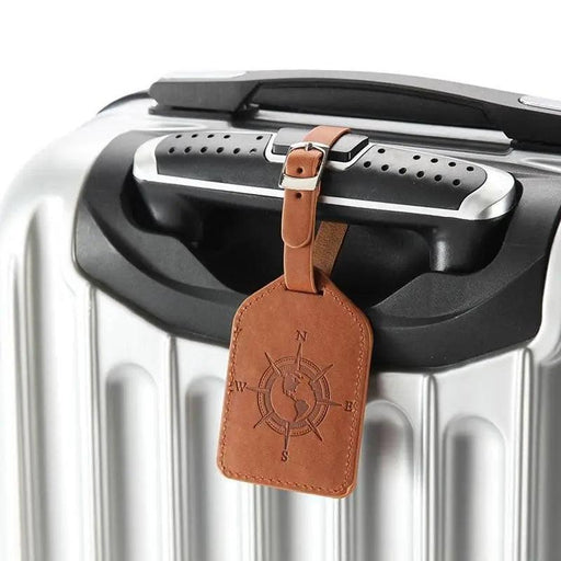 Traveler's Choice Waterproof PU Leather Luggage Tag