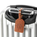 Fashion Compass PU Leather Luggage Tag - Très Elite