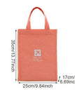 Orange L Lunch Bag