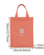 Orange L Lunch Bag