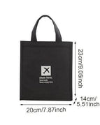 Black S Lunch Bag
