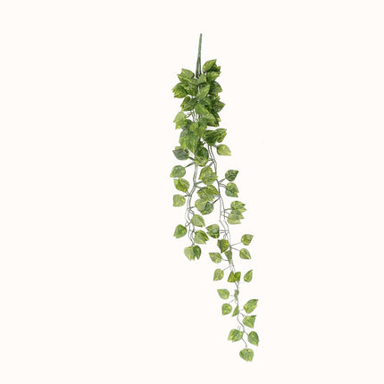 AliKopy 4 Pack Green Pothos Hanging Plants - 3ft Silk Foliage Garland