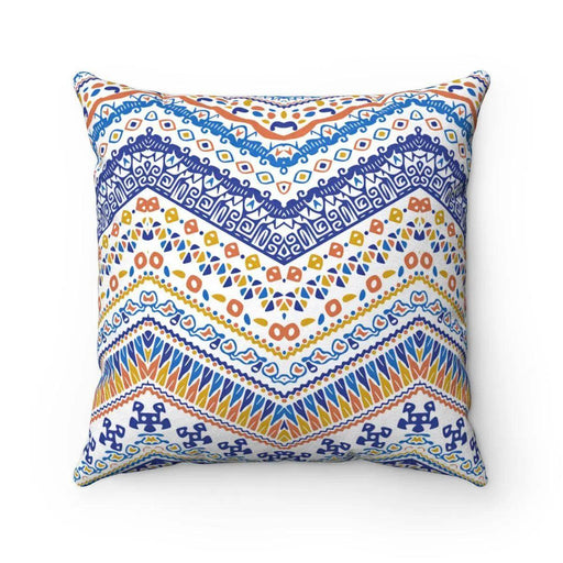 Tribal Print Decorative Pillow Set with Reversible Cover and Cushion Insert