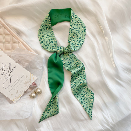 Peekaboo Studio Women's Small Long Decorative Ribbon Scarf - Elegant D