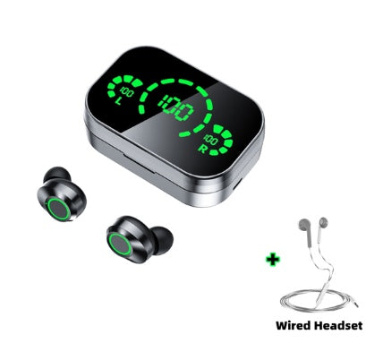 YD03 Wireless Bluetooth-compatible Headset TWS Large Screen Smart Digi