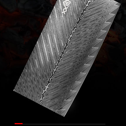 Damascus Kitchen Knife For Slicing Meat And Cutting Fruit