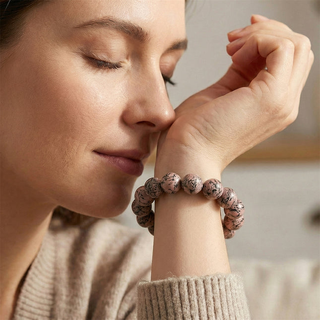 Silver Charm Bracelet, Choose Your Bead Size | Très Elite