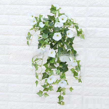 Peekaboo Studio Simulation Morning Glory Petunia - Durable Plastic, Re