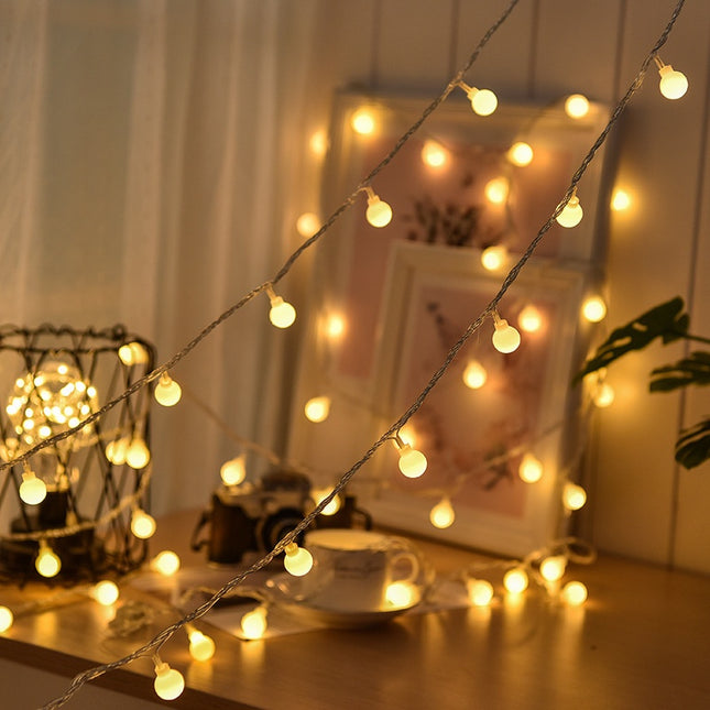 Peekaboo Studio LED Solar Fairy String Lights - Waterproof & Energy-Ef
