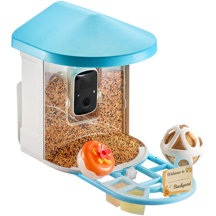 Peekaboo Studio VEVOR Smart Bird Feeder with 2K HD Camera & AI ID