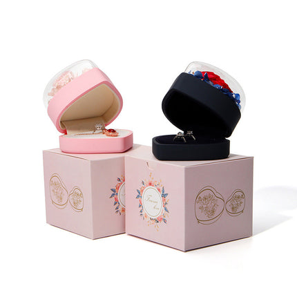 Cute Ring Box Necklace Pendant Box